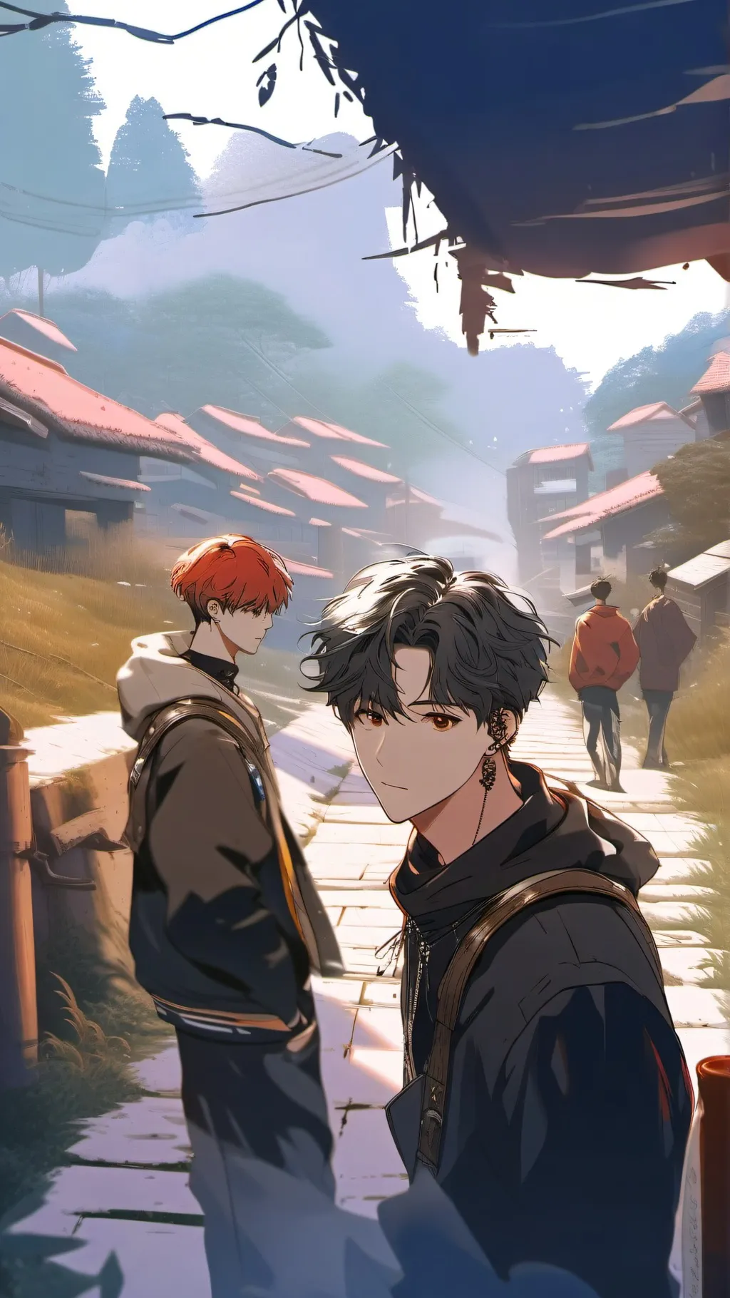 ai character: stray kids background