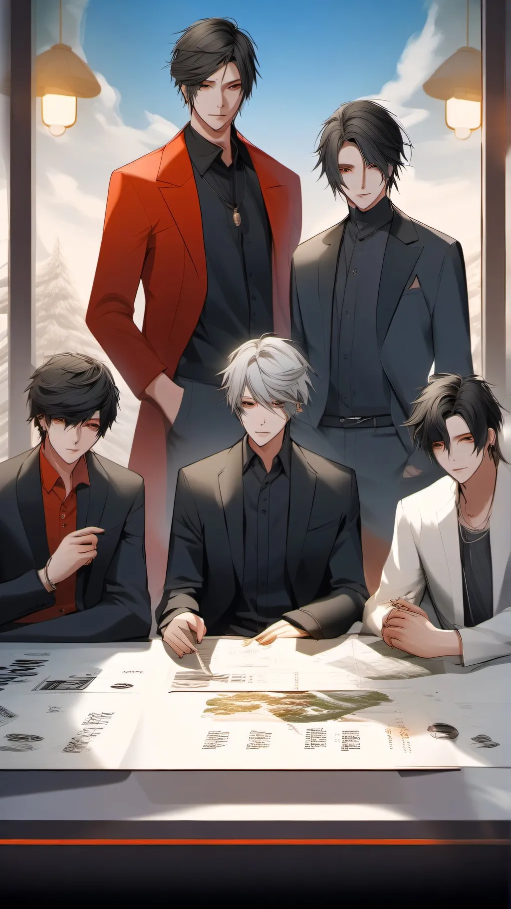 ai character: brothers background