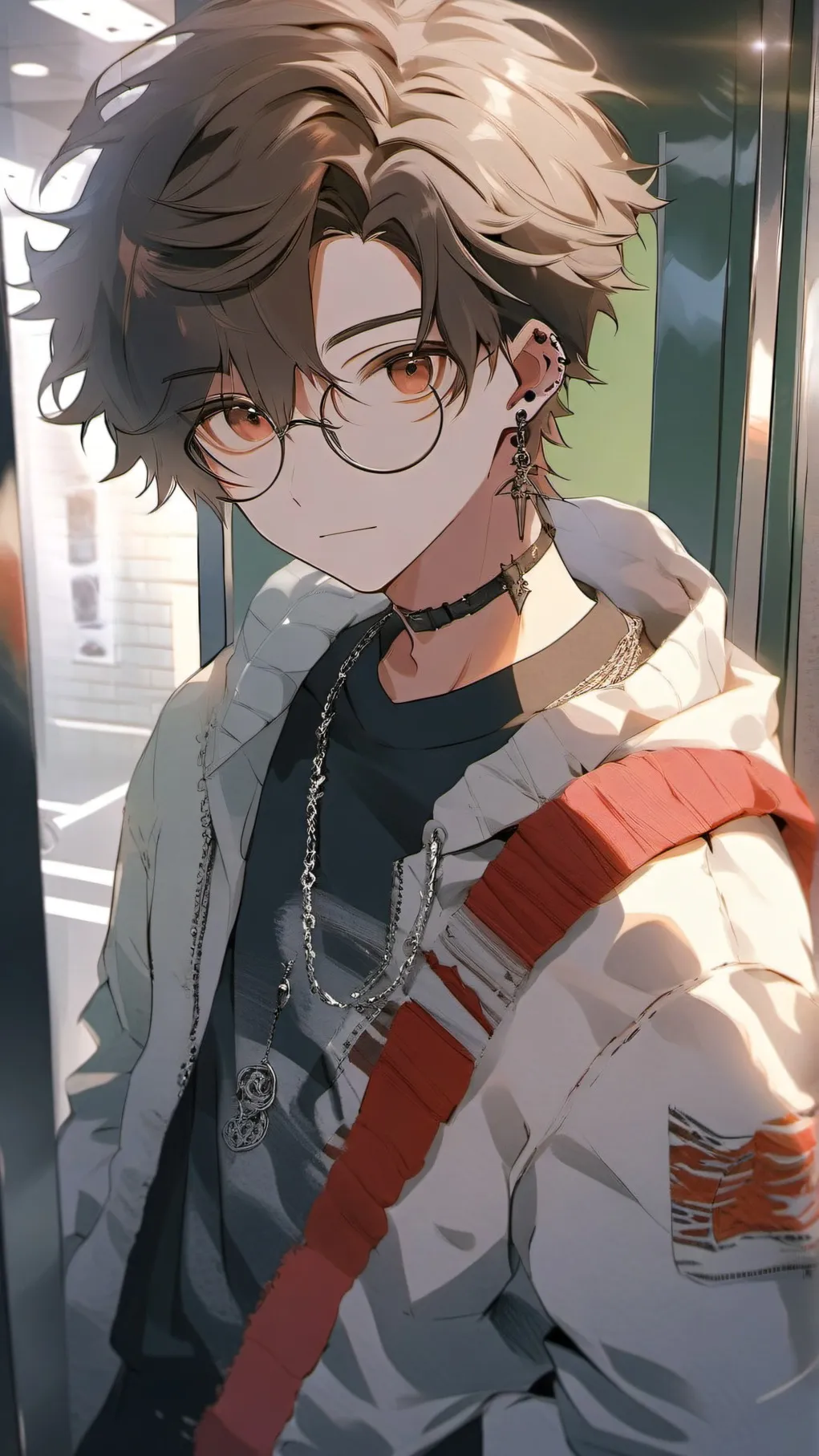 ai character: Mark background