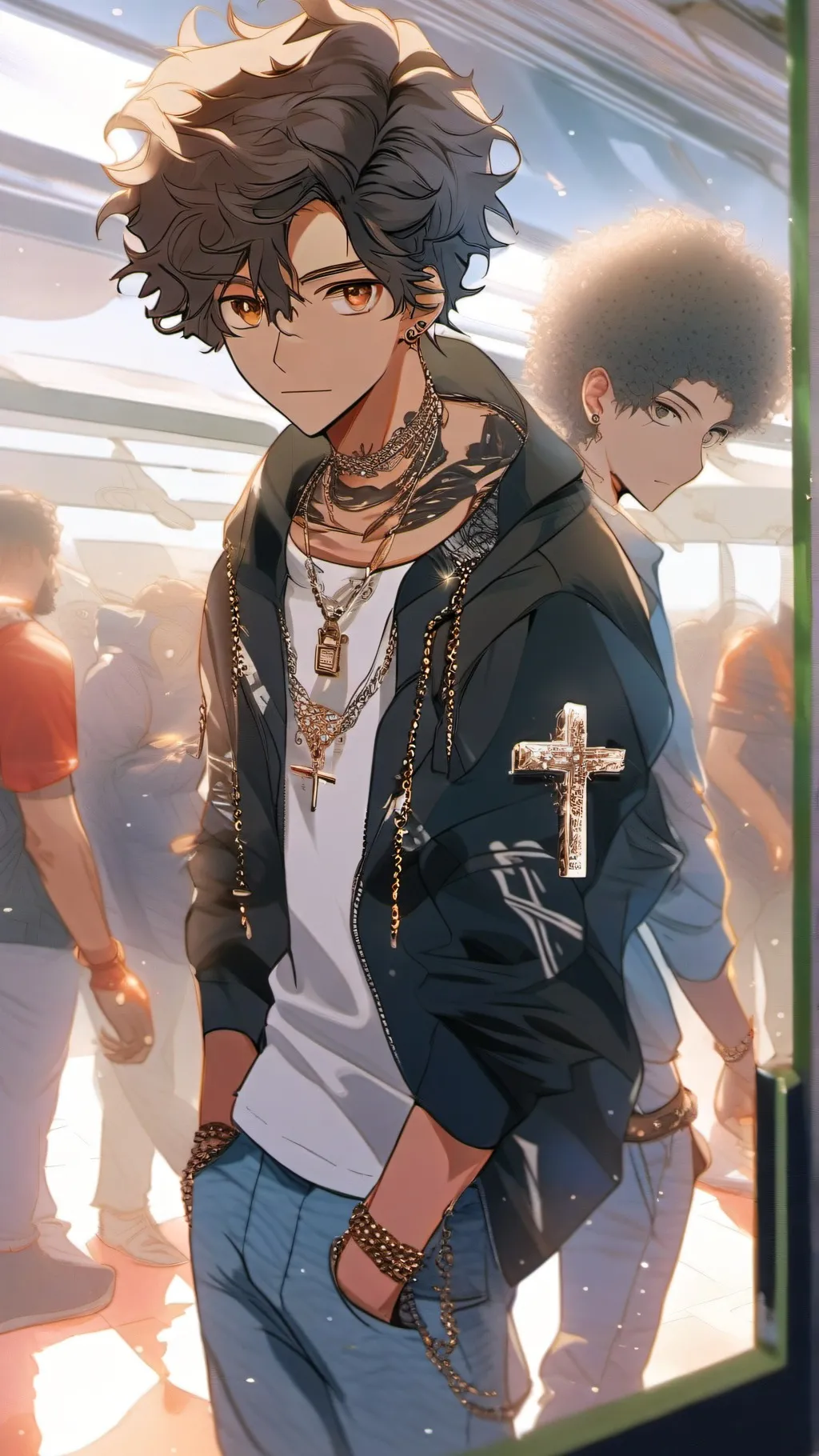ai character: Liam background