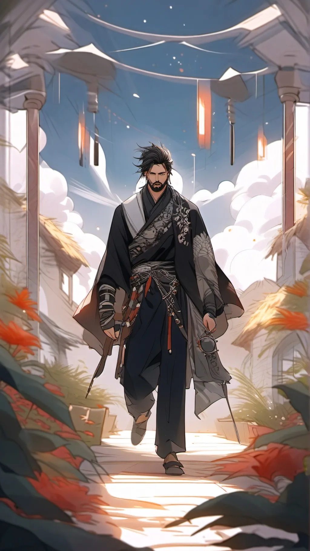 ai character: hell king background