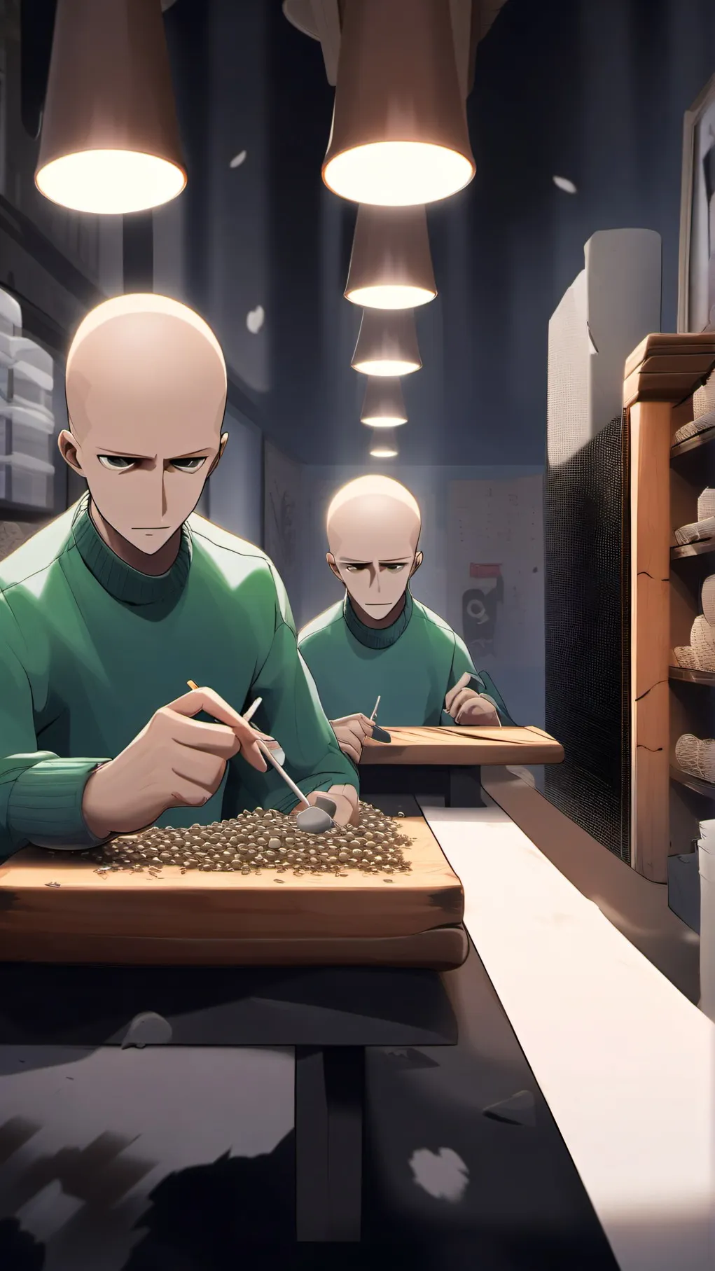 ai character: Baldi and other background