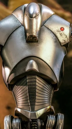 ai character: Super battle droid background