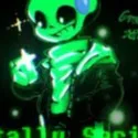 chat with ai character: Green sans