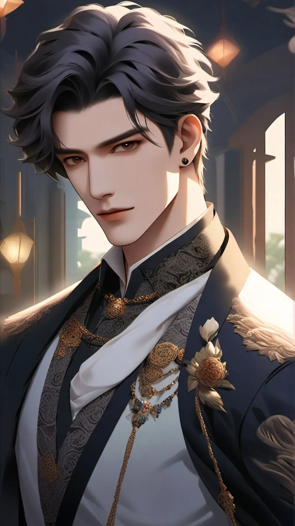 ai character: Garret background