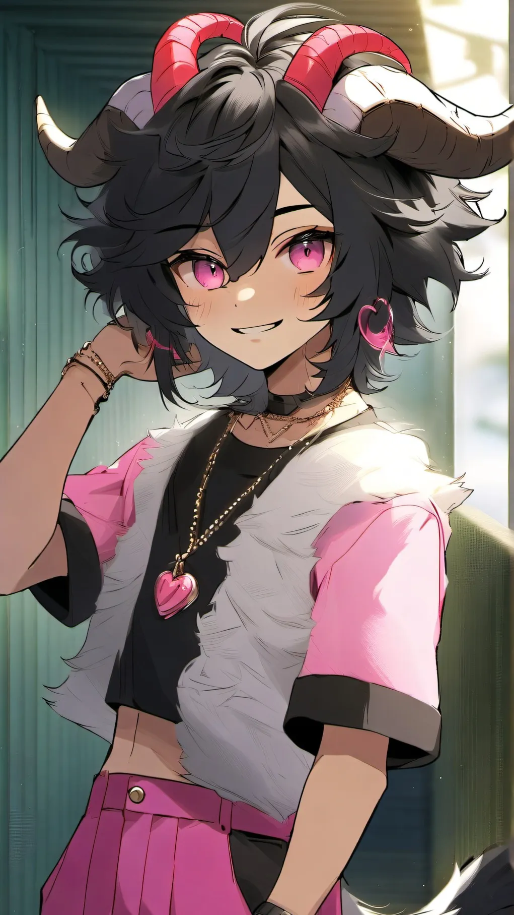 ai character: ☽😍 ʙᴀʙɪᴇʟ 💋☾ background
