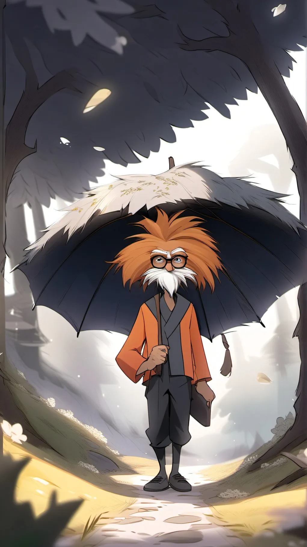 ai character: The Lorax background