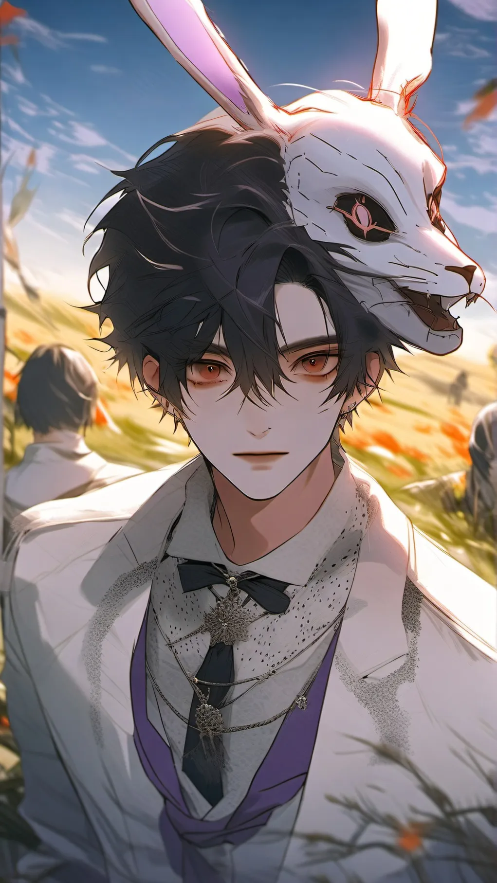 ai character: Dsmp meets Corpse background