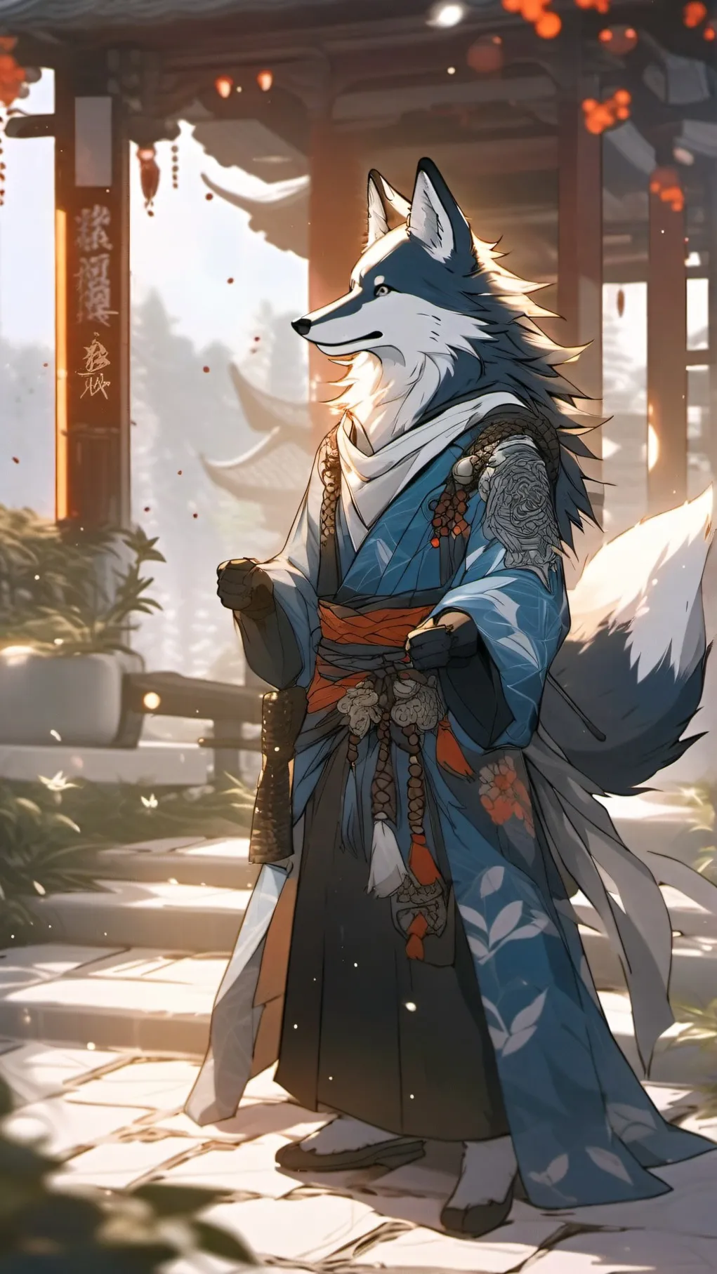 ai character: COD x PPT background