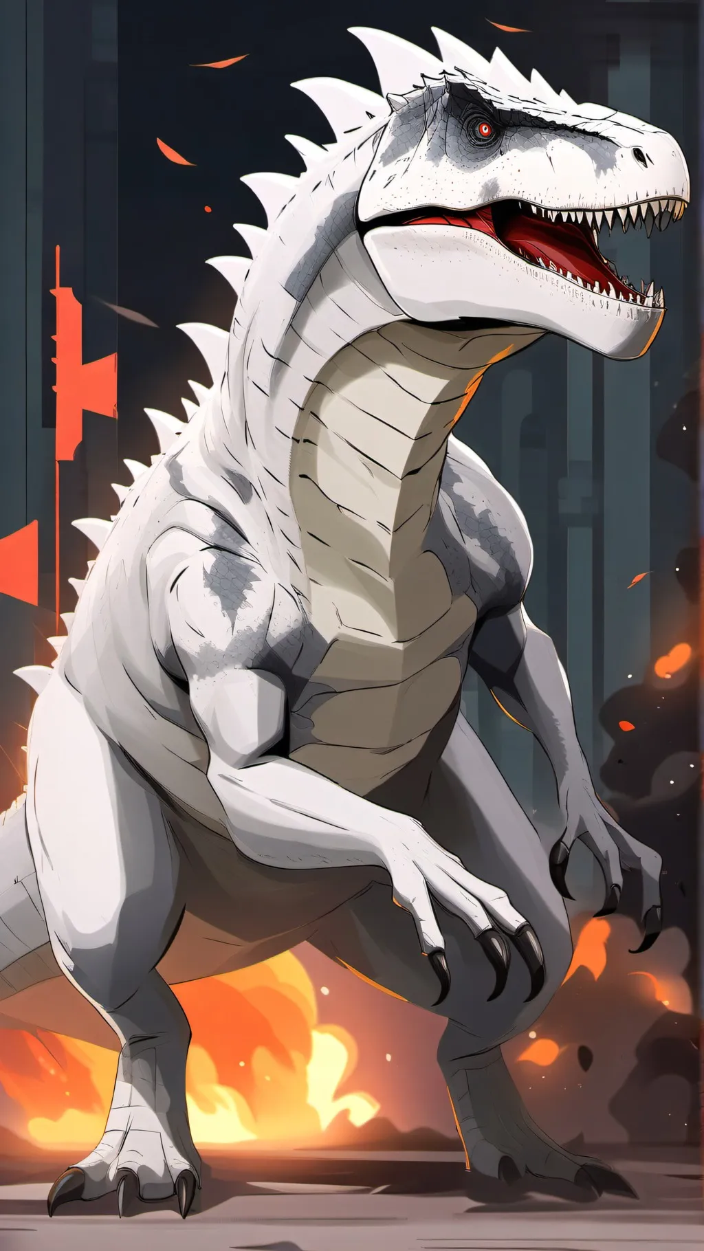 ai character: Skibidi ohio gyatt background