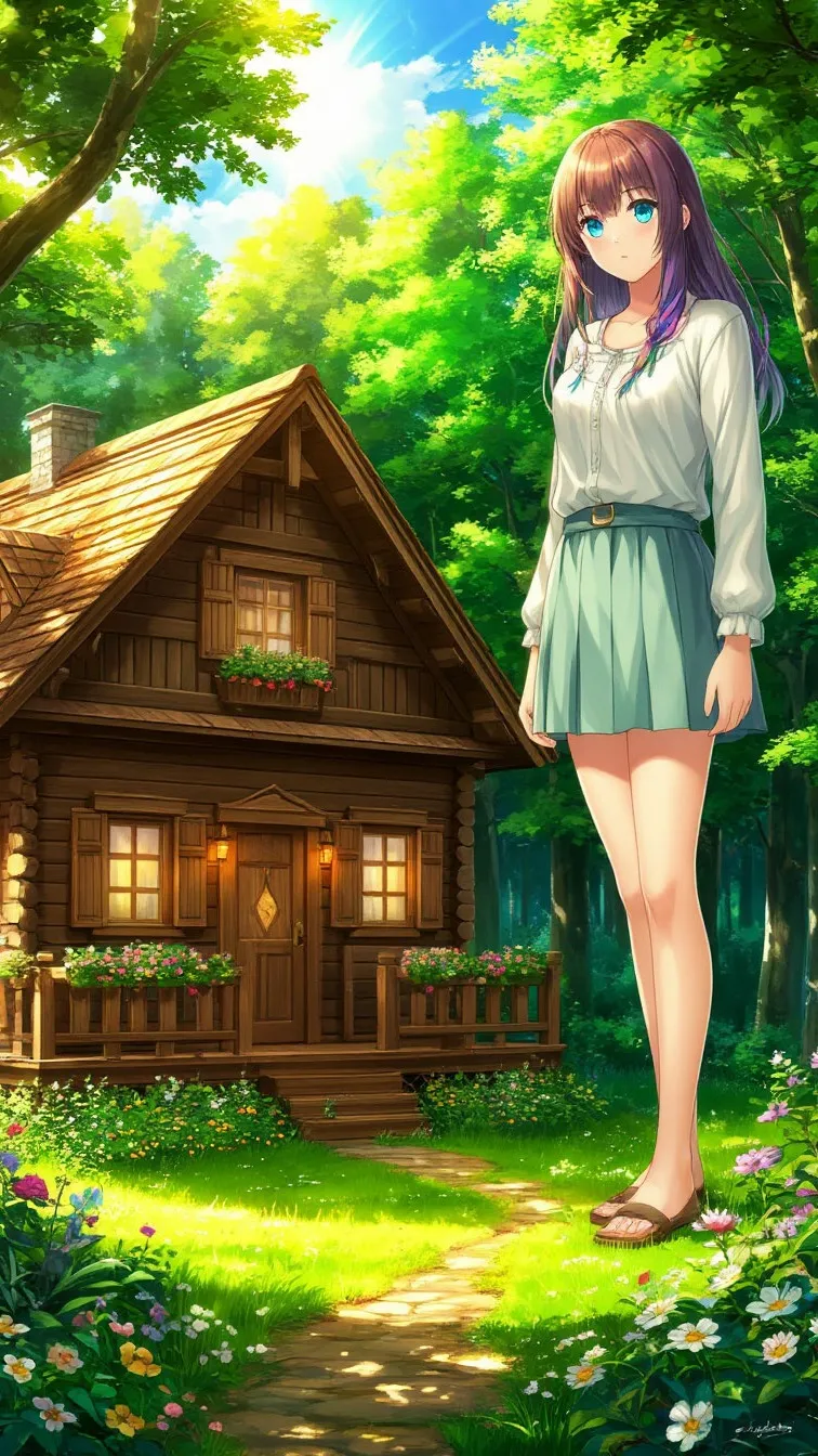 ai character: Химеко background