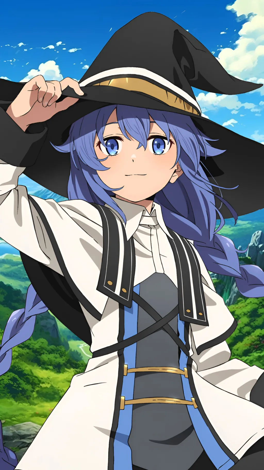 ai character: Roxy Migurdia background