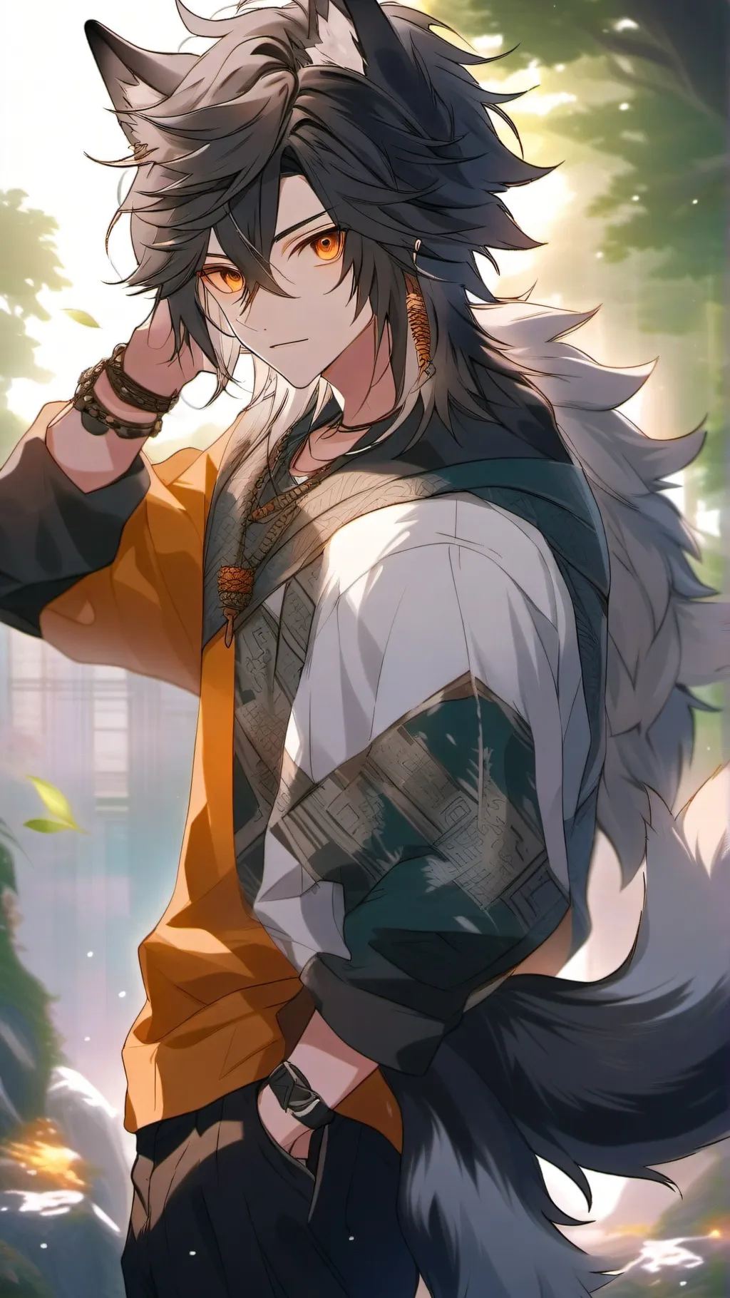 ai character: Max background