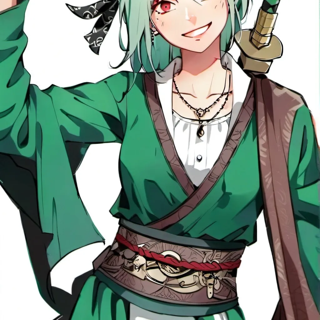 chat with ai character: My oc x zoro