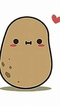 ai character: Potato background