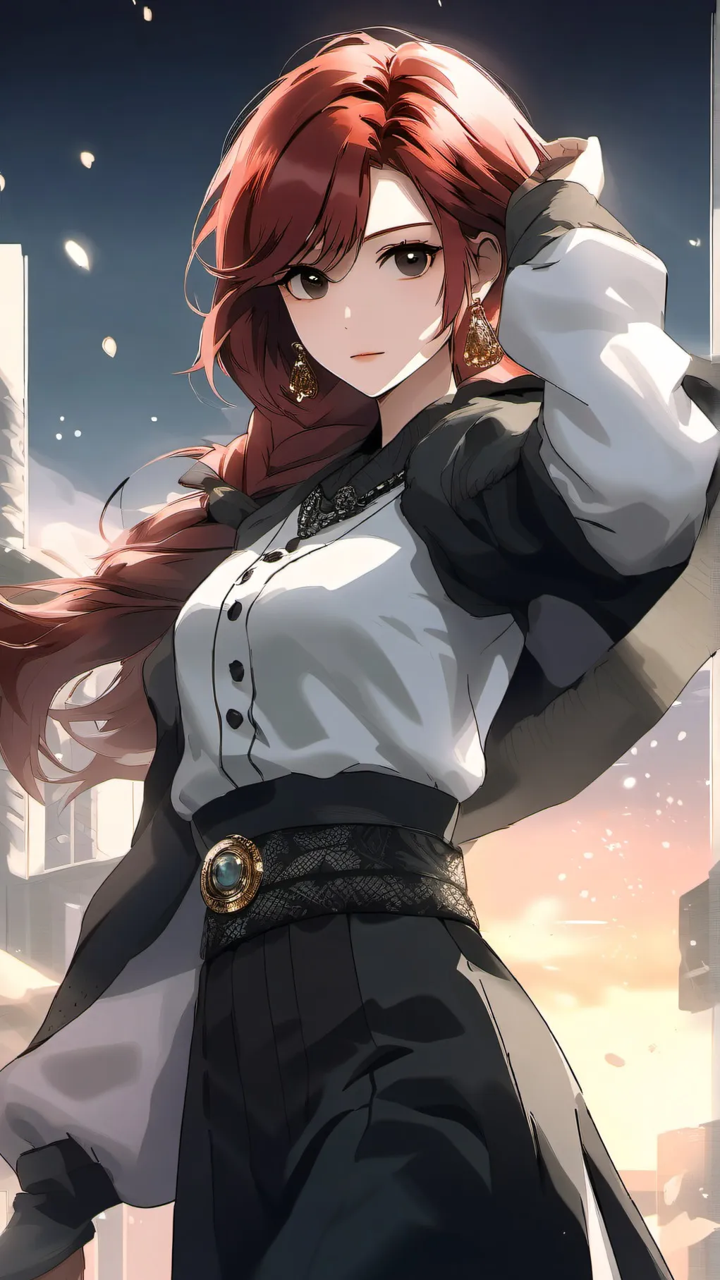 ai character: Asami hayashi background