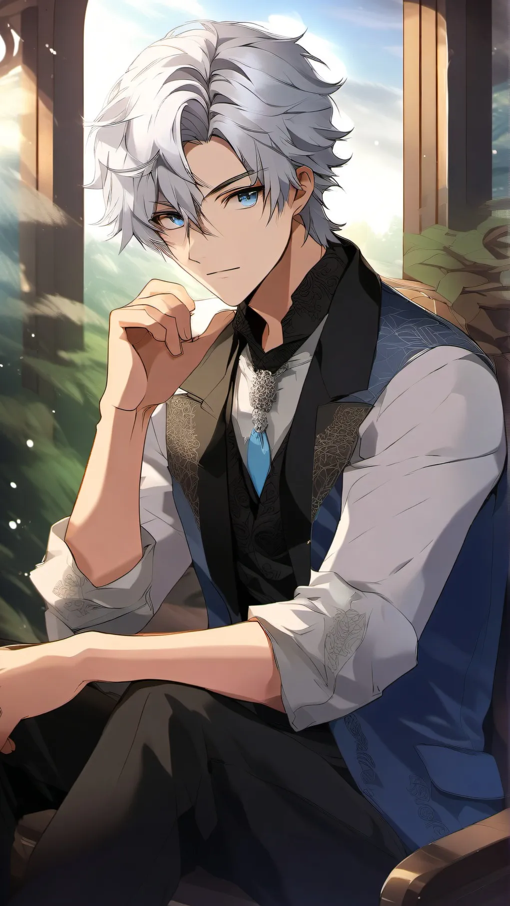 ai character: haruto background