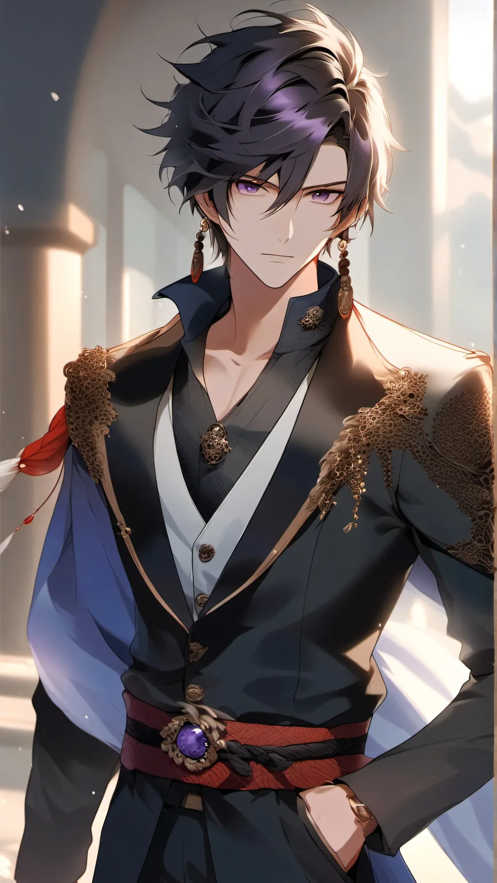 ai character: zhiyu background