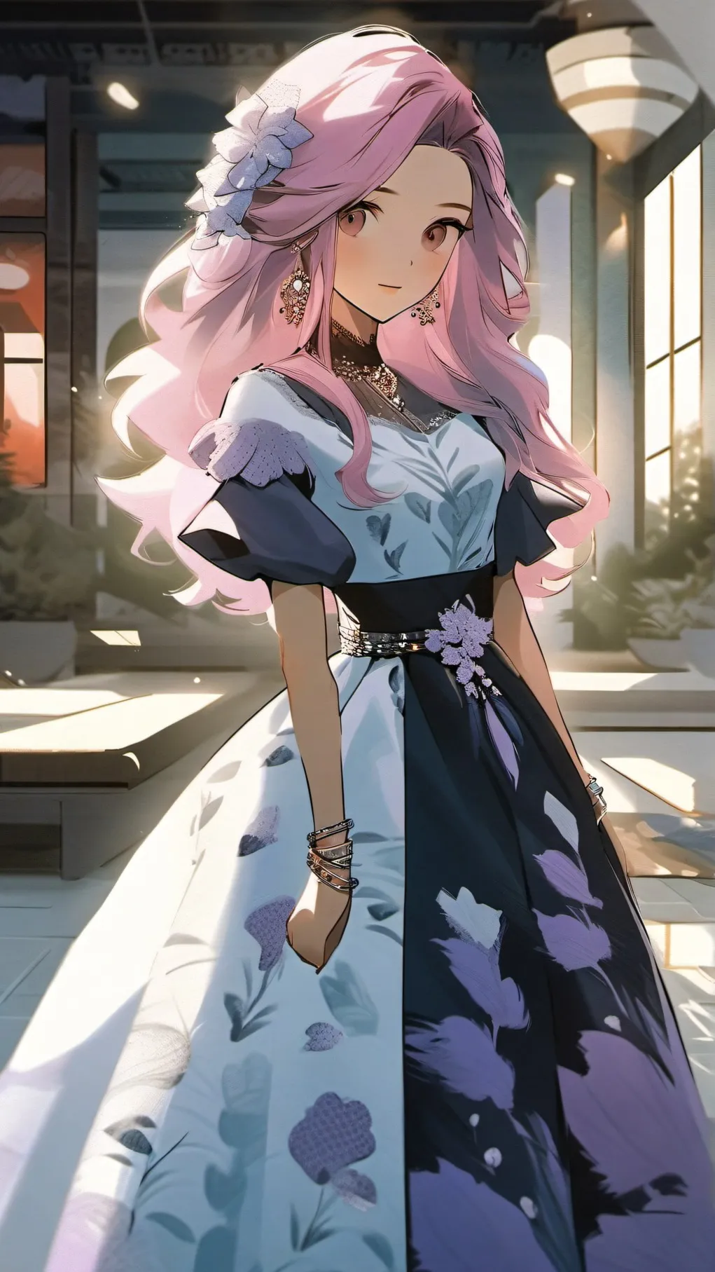 ai character: Cecilia background