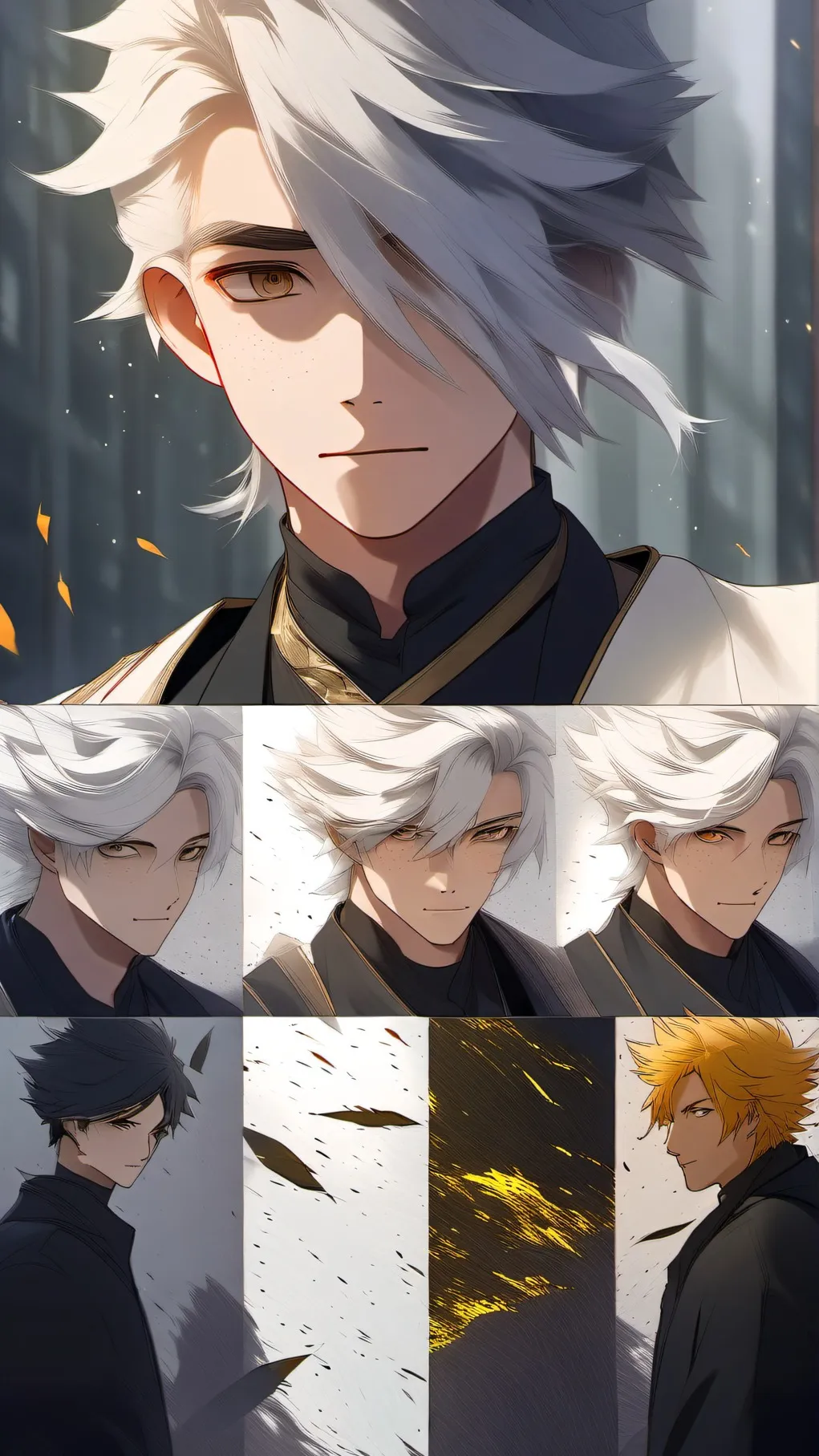 ai character: Leo background