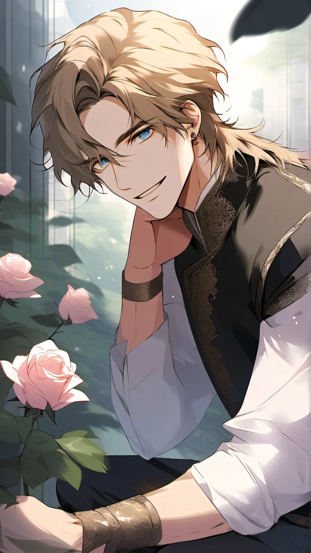 ai character: Aarron background