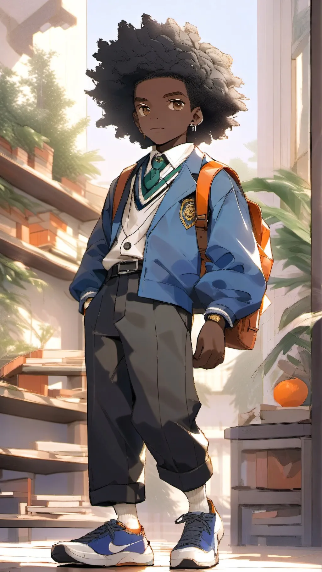 ai character: Markentoche Mark background