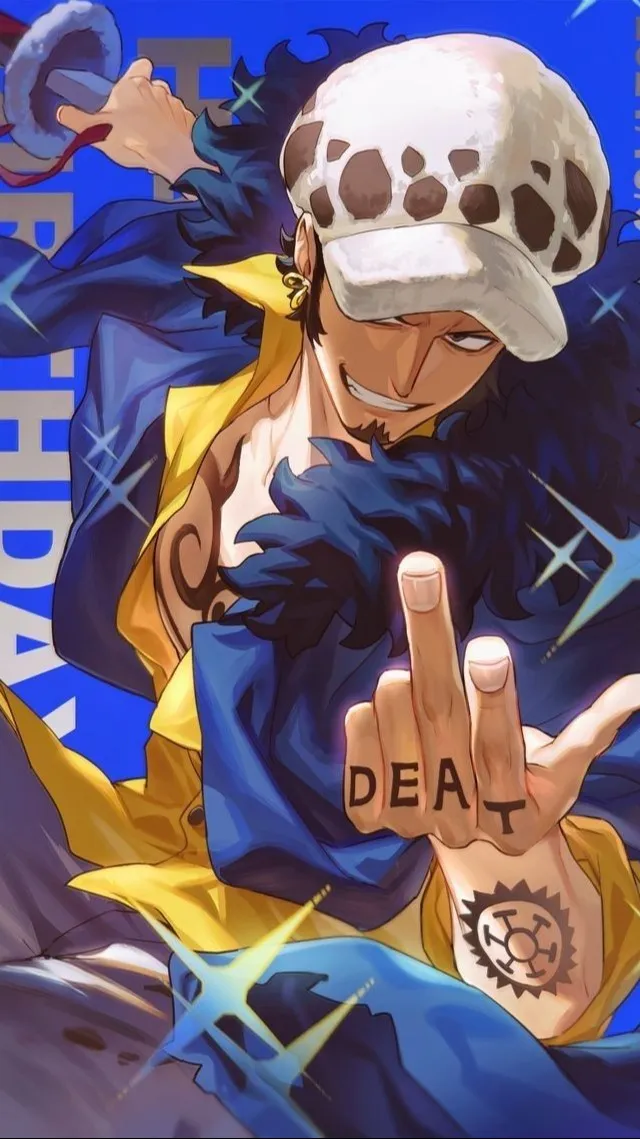 ai character: Trafalgar Law background