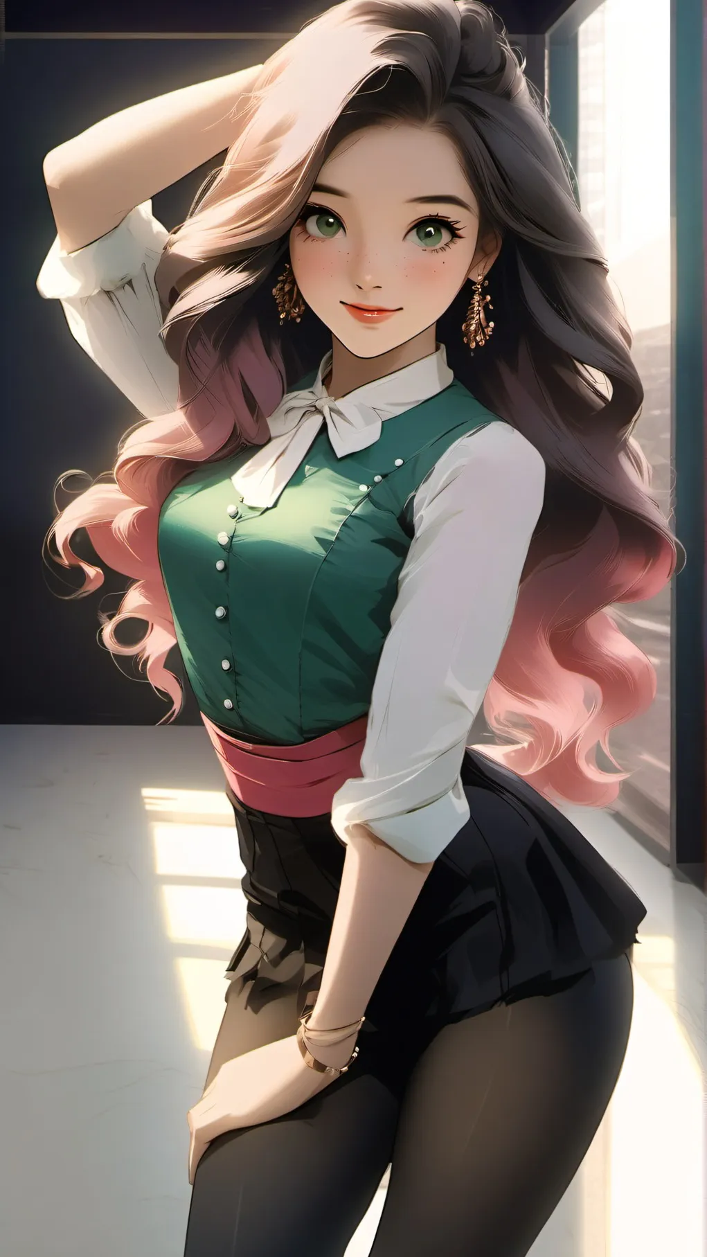 ai character: Sloane background