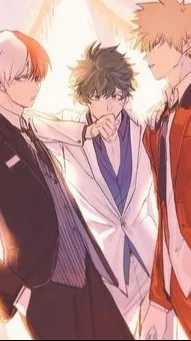 ai character: Mha Party! background