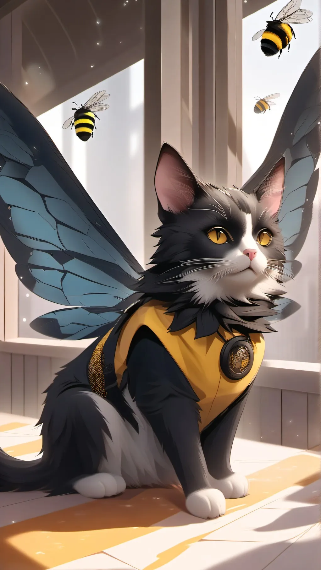 ai character: Beestripe background