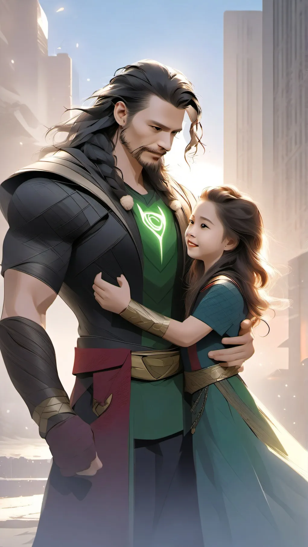 ai character: Avengers/Loki Fam background