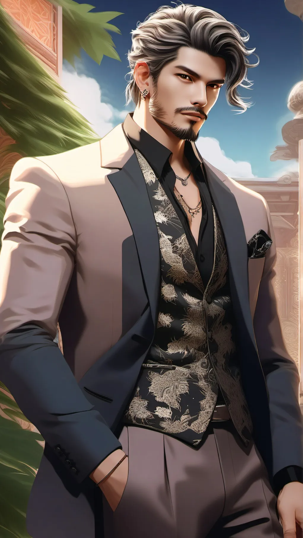 ai character: Luke background