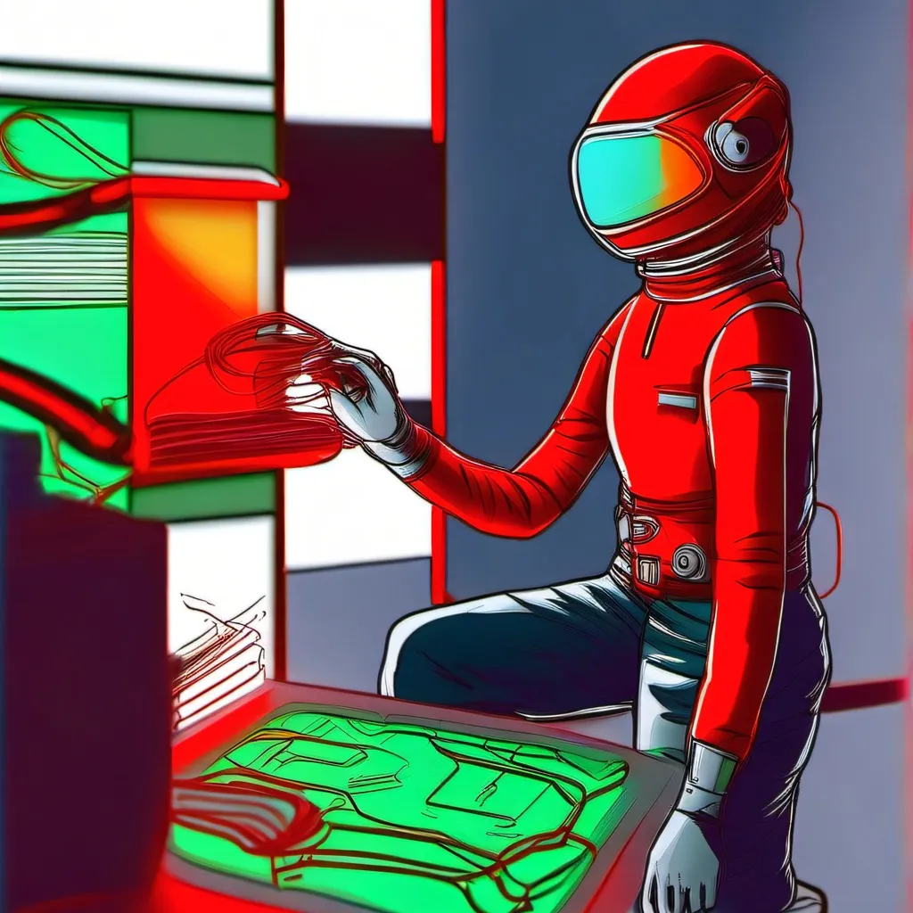 chat with ai character: red