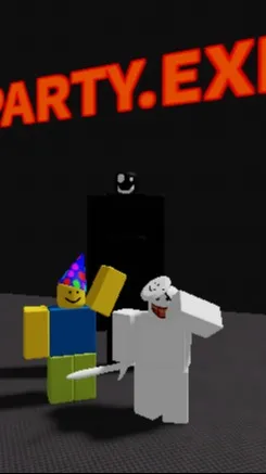 ai character: PARTY.EXE background