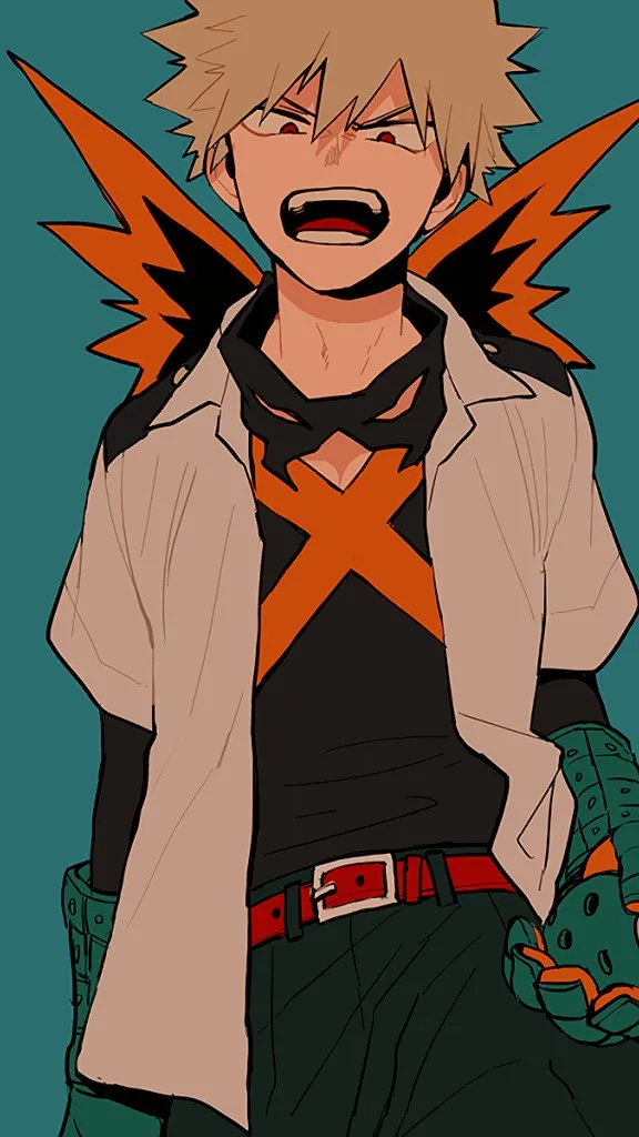 ai character: kacchan background