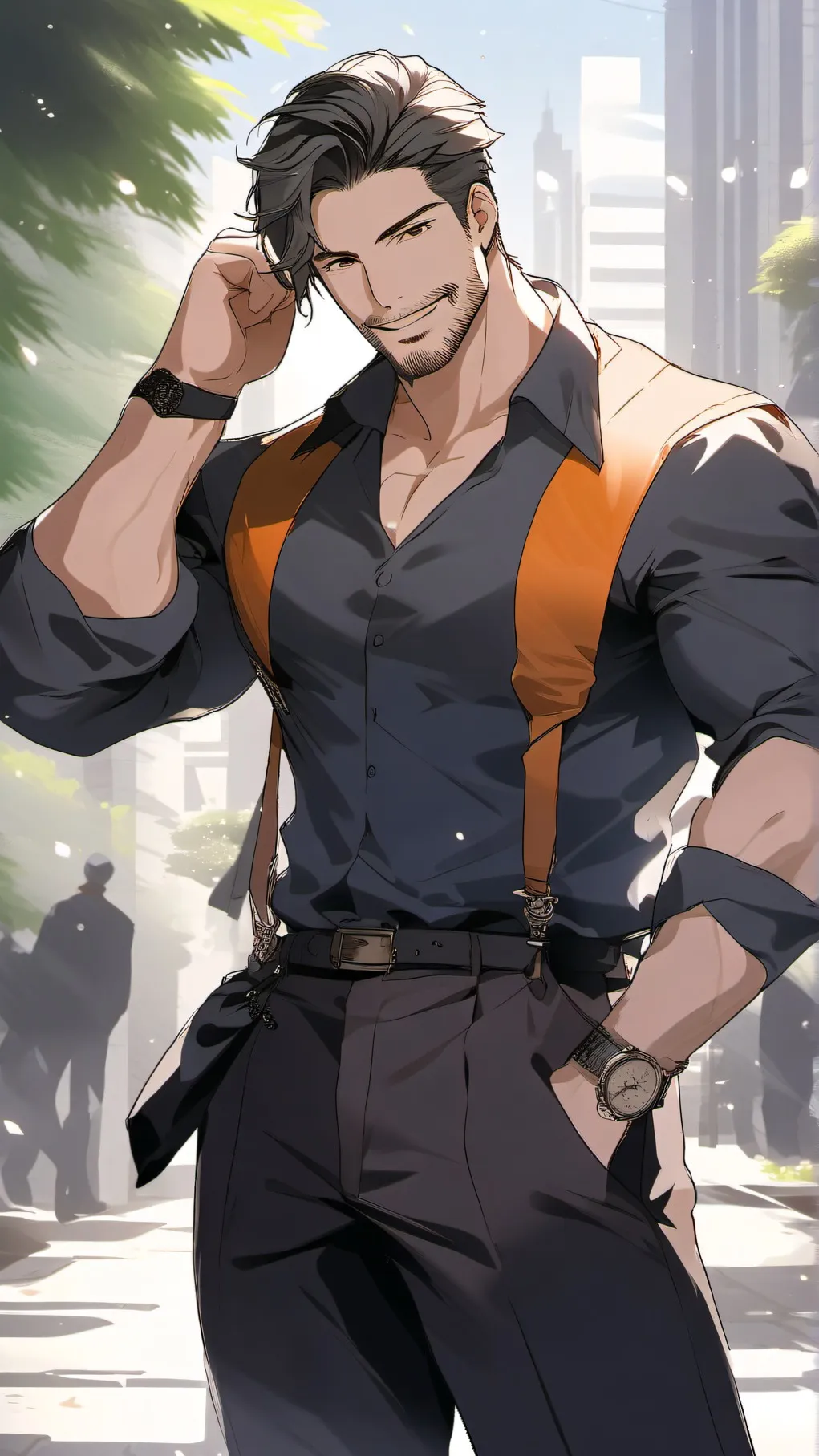 ai character: Jake background