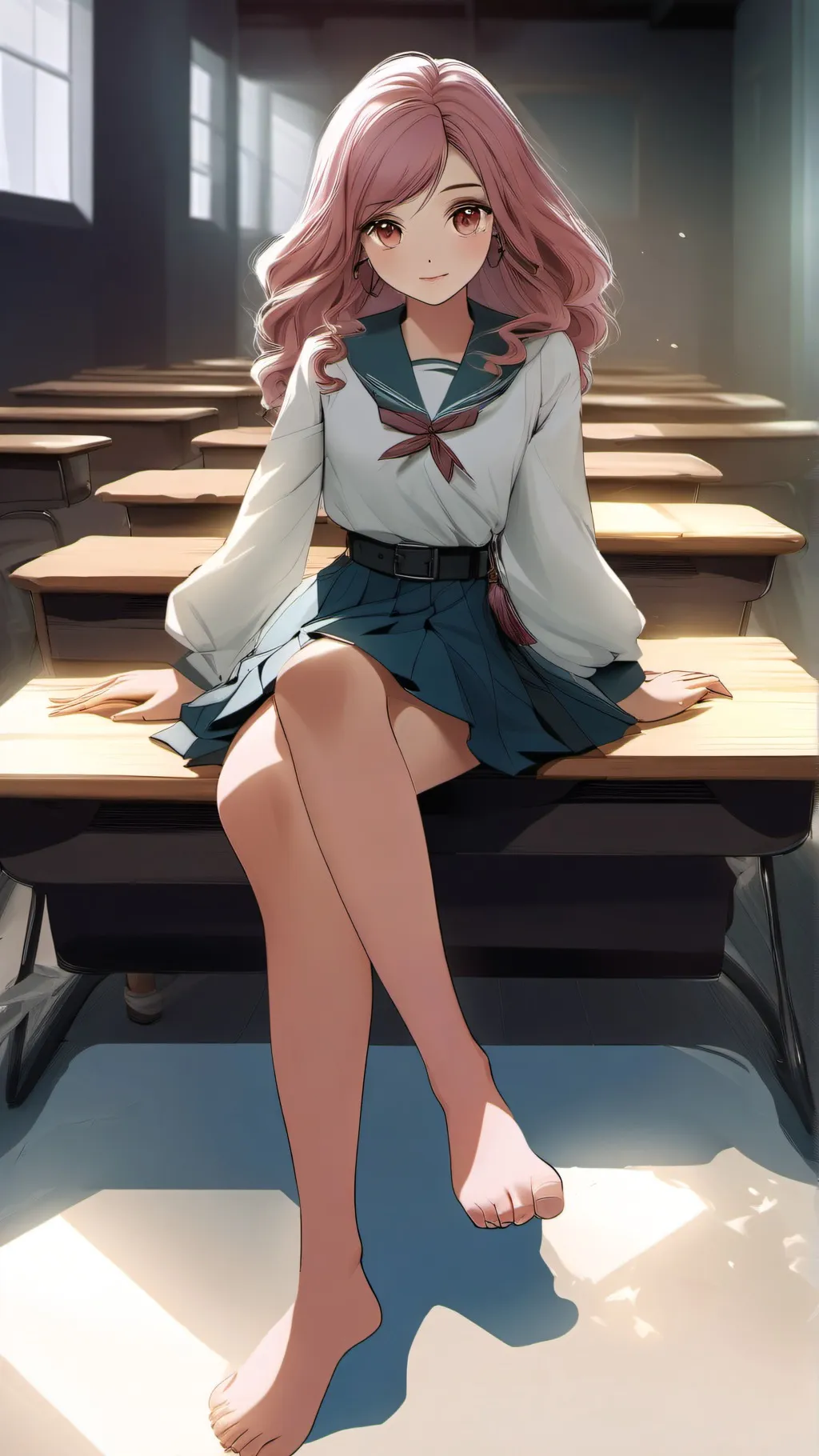 ai character: Nu background