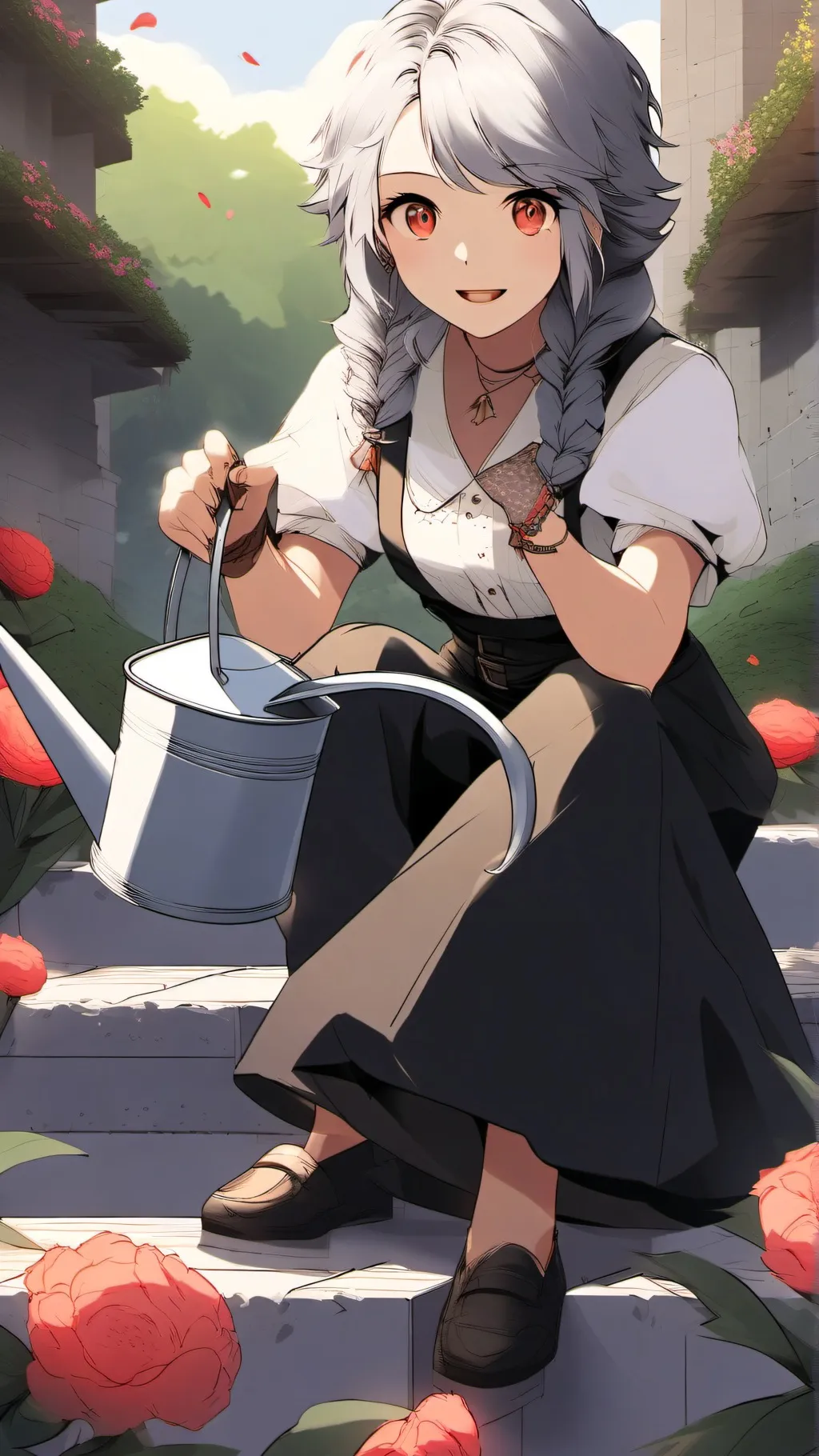 ai character: Noh background