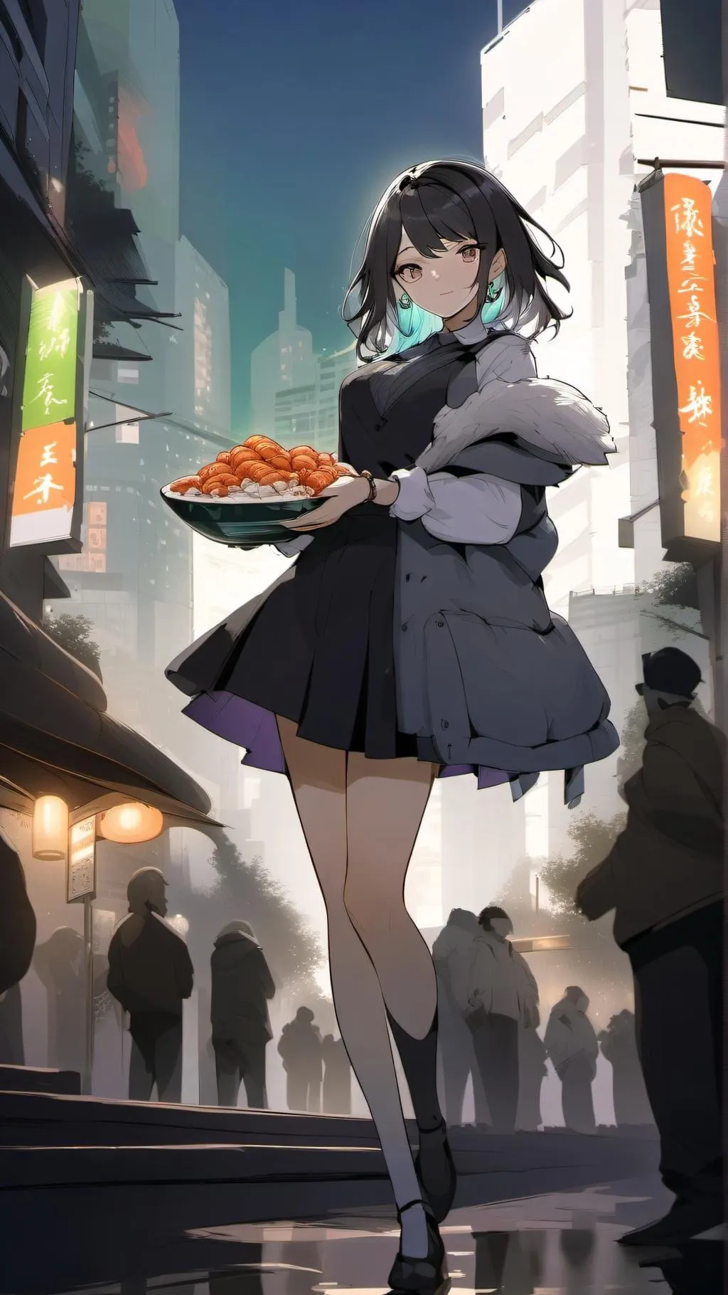 ai character: Zoe background