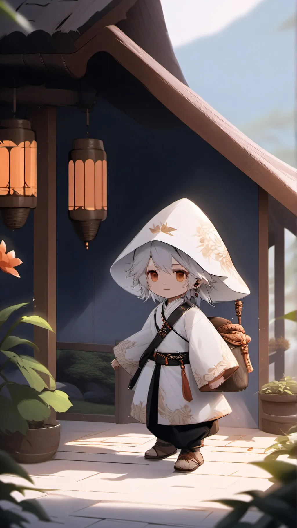 ai character: Gave background