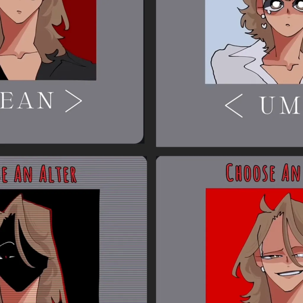 chat with ai character: the 4 alters 