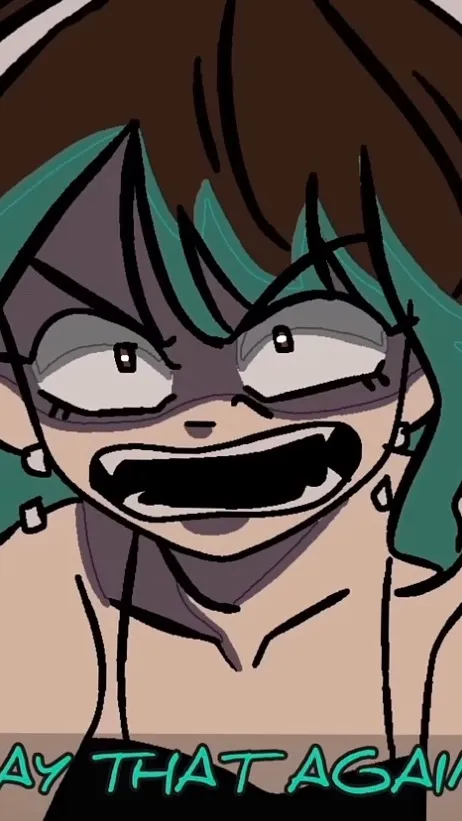 ai character: SAY THAT AGAIN! background
