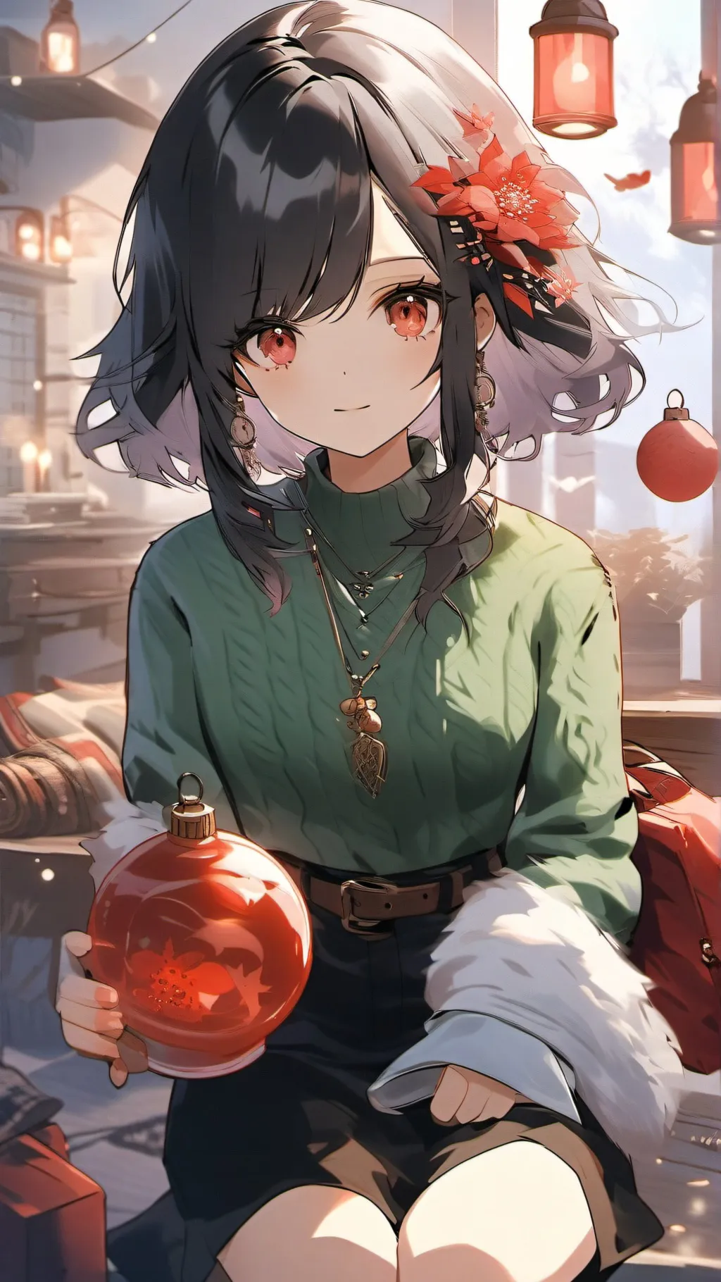 ai character: Connie!  background
