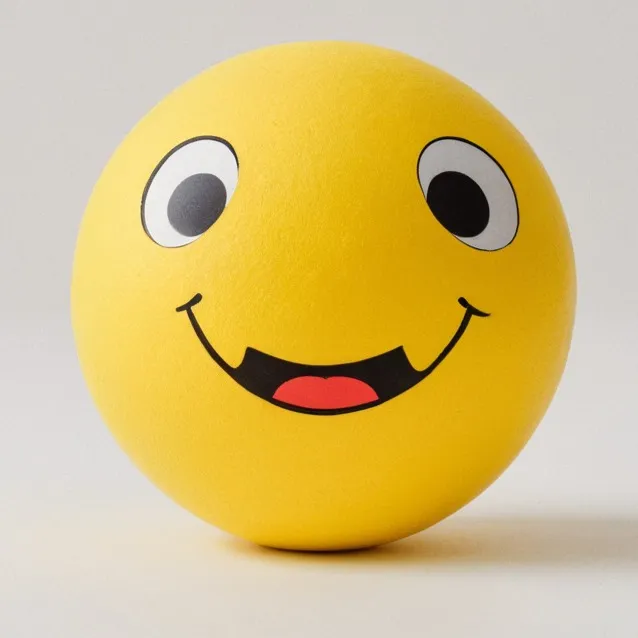 chat with ai character: Happy yellow ball