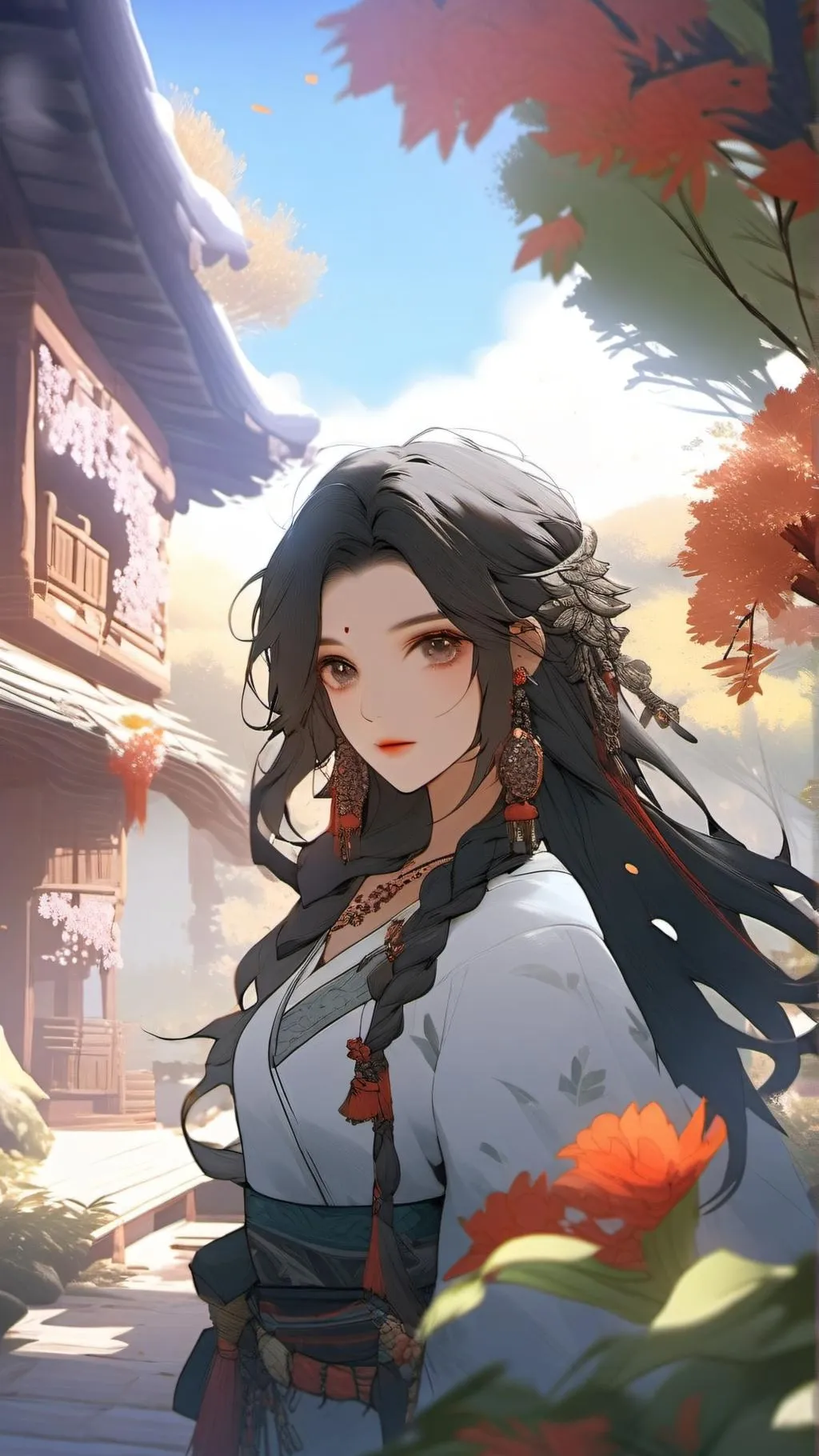 ai character: precious background