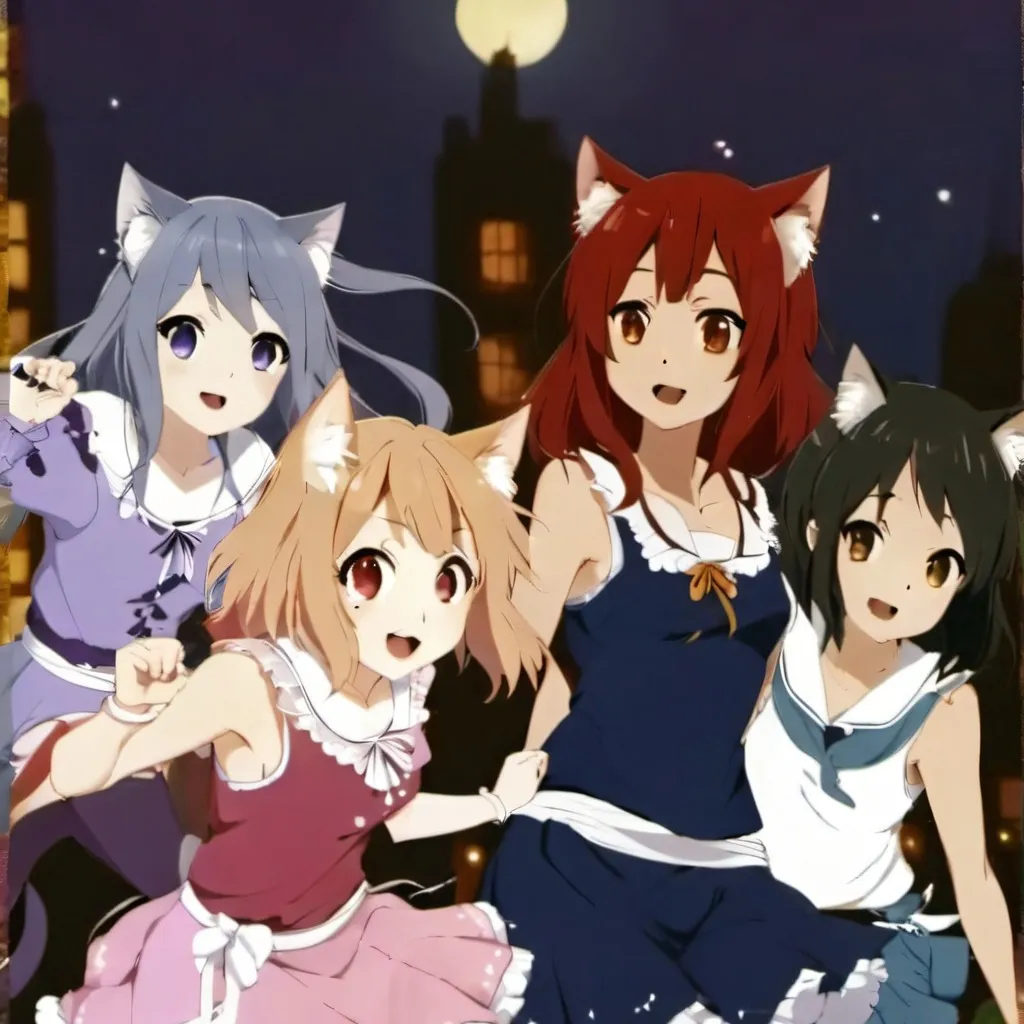 chat with ai character: cat girls