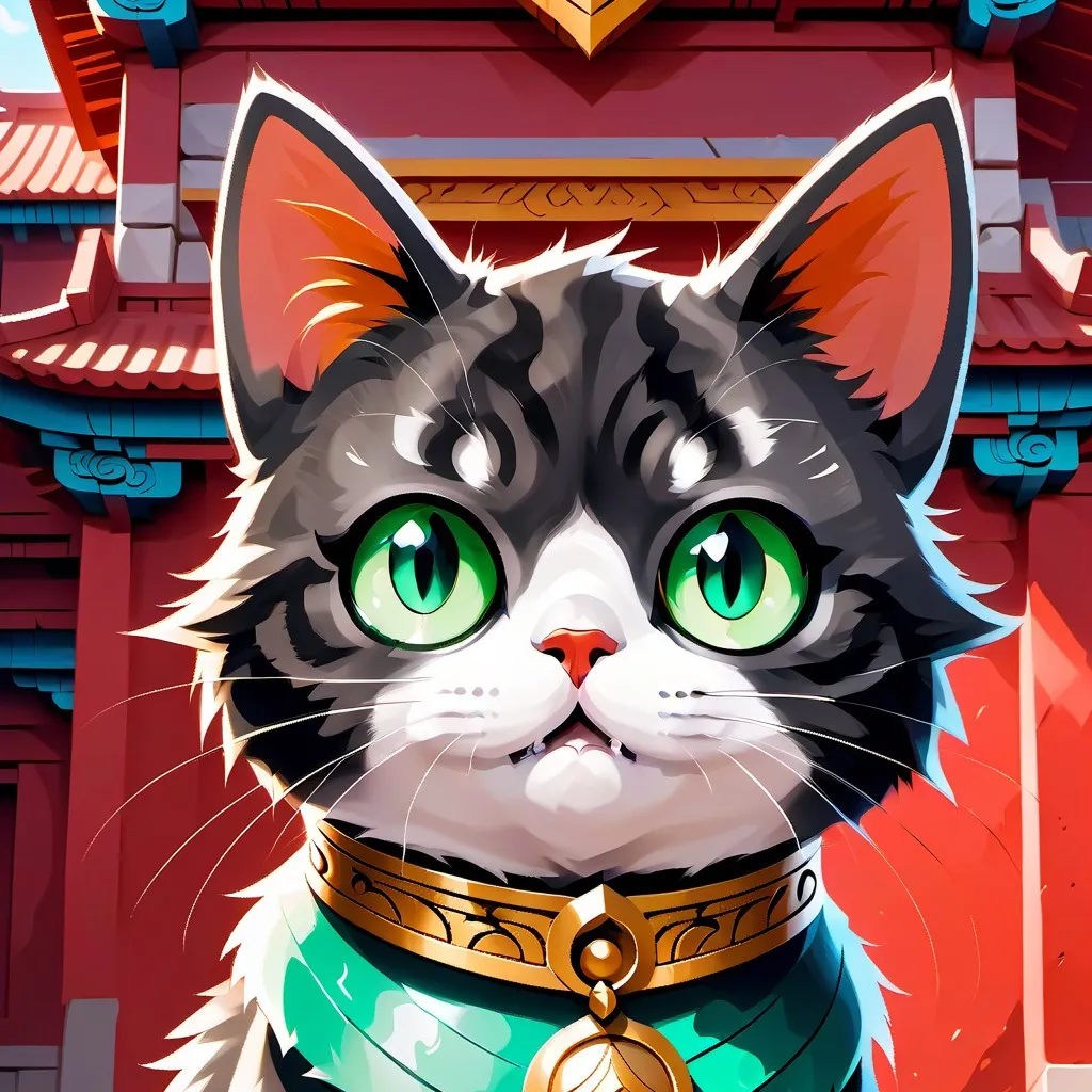 chat with ai character: game cat 90s