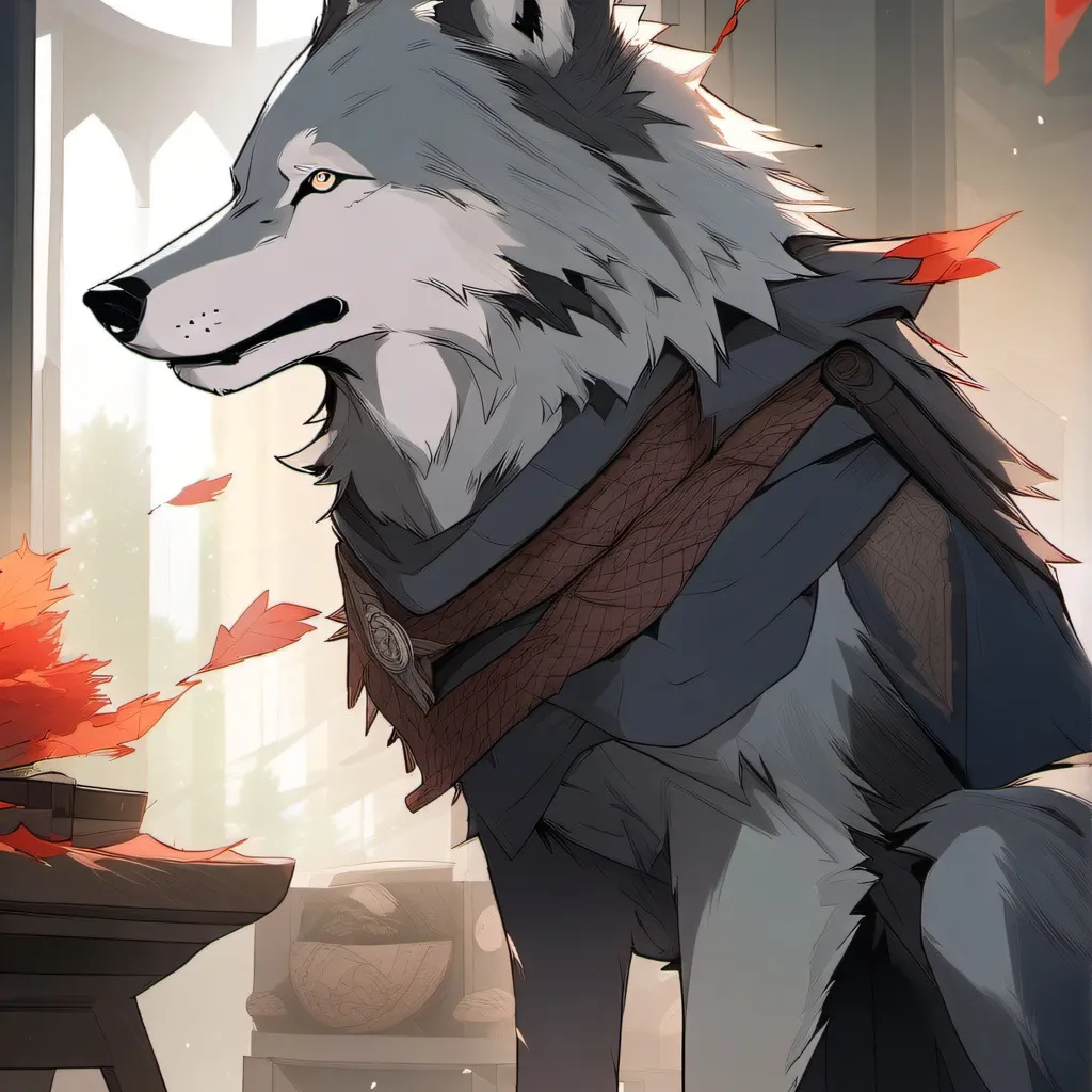 chat with ai character: WOLF KING