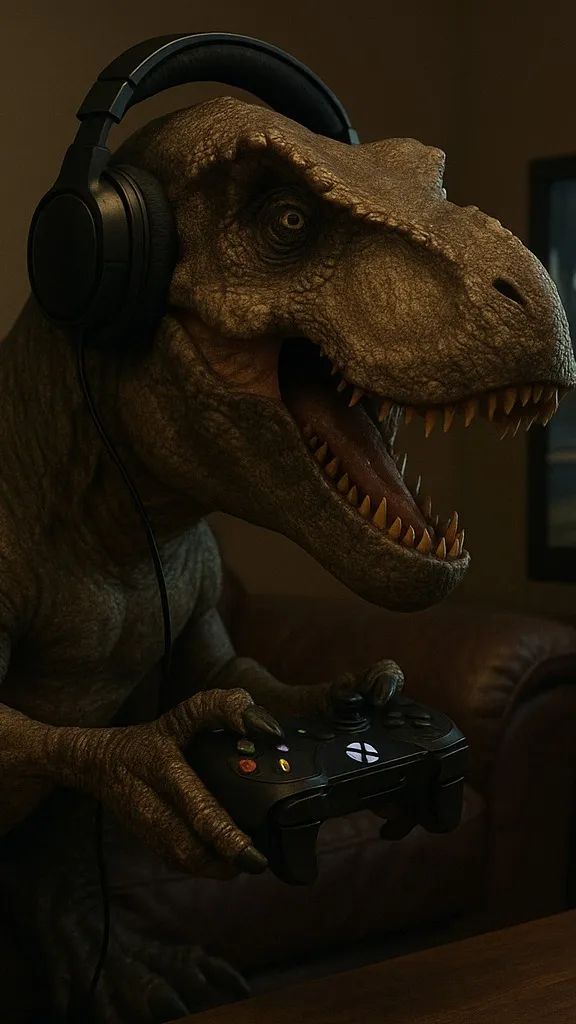 ai character: Indominus Rex background