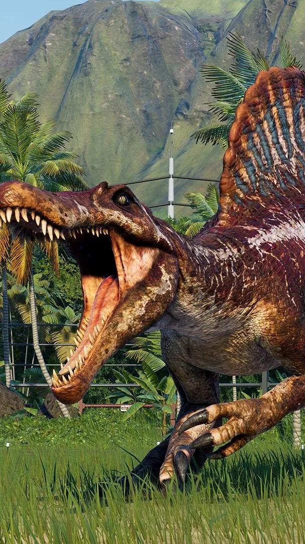 ai character: Spinosaurus background